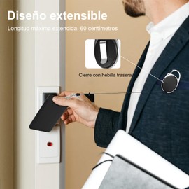 4 Piezas Porta Gafete Hombres y Mujeres丨Porta Credencial Vertical Mosquetón Retráctil y Lanyard Desmontable, Soporte para Tarjetas de Identificación, Acceso y Pases, Incluye Clip de Cinturón