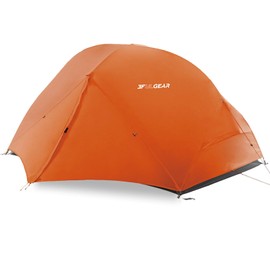 Floating Cloud 2 Ultralight Backpacking Tent, 2 Person Lightweight Tents Waterproof Rainproof Portable Double Layer 3/4 Season Free Standing Outdoor Tent for Camping Hiking Hunting Cycling