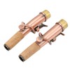 2Pcs Saxophone Neck Metal Straight Curved Accessory Replacement Set Kit