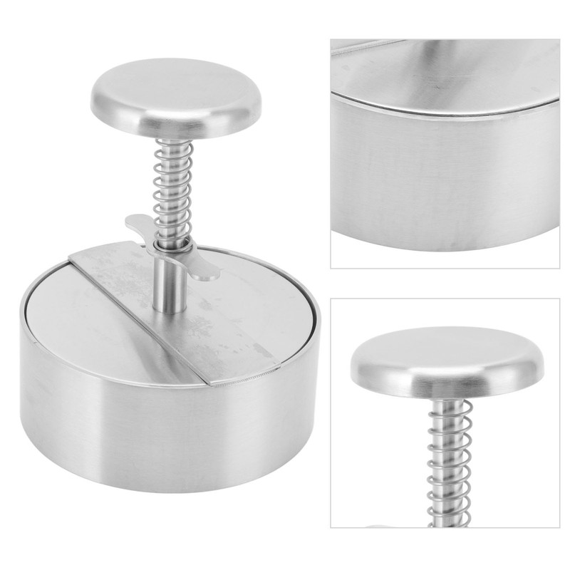 Hamburger Press Patty Maker 304 Stainless Steel Hamburger Meat Press