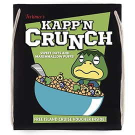 Vendax Kappn Crunch! Black Gym Bag with Drawstring Black Drawstring Gym Bag, black