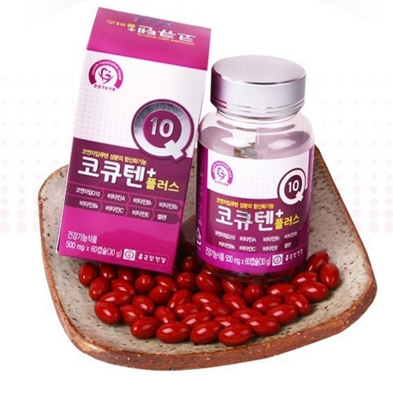 Chong Kun Dang CoQ10 Plus 180 capsules, 6 months supply