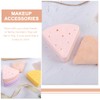 MAGICLULU Estuche Triangular para Esponjas de Maquillaje de Silicona Caja