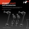 A-Premium Set of 4, Front & Rear Sway Bar Links