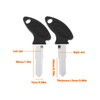 Briny River 4pcs Key Blank Key Replacement Applicable to GY6