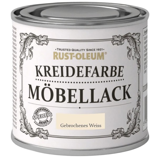 RUST-OLEUM 14002.DE.0.125 Chalk Paint Tin 125 ml Off White