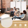 Giantex 6 Ft Tall 3 Panel Room Divider White, Lightweight