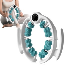 Hossom Manual Anti-Cellulite Massager with Removable Massage Heads - Fascia Massager for Lymphatic Drainage to Reduce Orange Peel, Firming Legs, Buttocks, Arms & Abdomen - Green