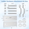 UnibLn (2 Pack) Boat Dock Ladder Hardware Attachment Kit for