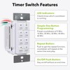 BN-LINK Countdown Digital Wall Timer Switch for Exhaust Fan with