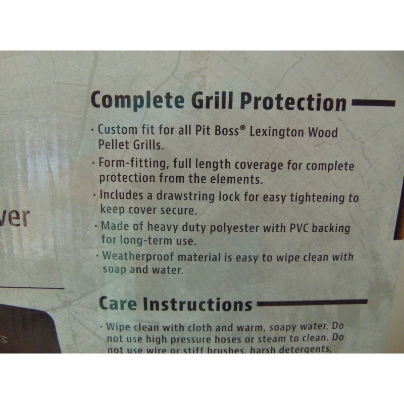 Lexington Pit Boss Lexington Wood Pellet Grill Cover, Heavy Duty