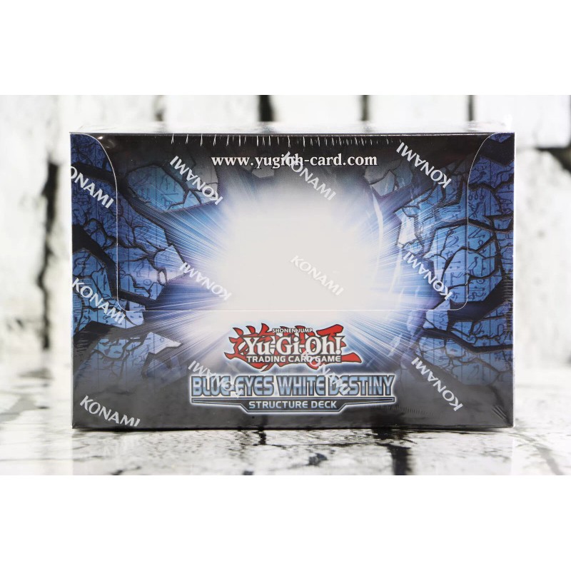 Yu-Gi-Oh! 1st Ed Blue-Eyes White Destiny Structure Deck DISPLAY (8ct)