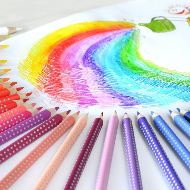 Faber-Castell Grip Colored EcoPencils - 12 Count