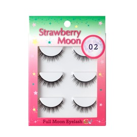 Full Moon Eyelash ~Natural Series ~ Natural Beautiful Natural False Eyelashes ~ Strawberry Moon 02 Strawberry Moon 02