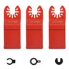 Litorange Multitool Blades Oscillating Multi Tool Carbide End Blades for