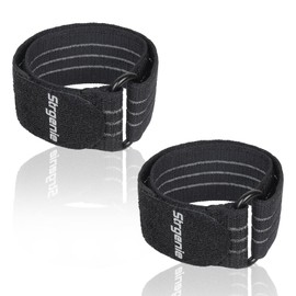 Elastic Ankle Straps, Cowboy Boot Straps, Adjustable Elastic Pant Leg Straps for Biking, Fishing, Hiking, Wading etc.