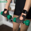 2 Pairs Workout Gloves, Weight Lifting Gloves with Wrist Braces,