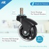 IKEA Office Chair Wheels Replacement for Hardwood Floor and Carpet,