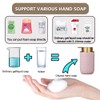 Foaming Soap Dispenser, Ceramic Foam Hand Dish Liquid Soap Dispenser