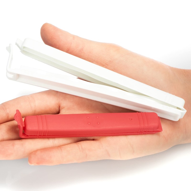 com-four® Plastic Sealing Clips - Sealing Clips in Various Sizes