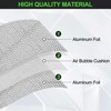 Reflective Insulation Roll 59inch x 10Ft Double Bubble Reflective Aluminum