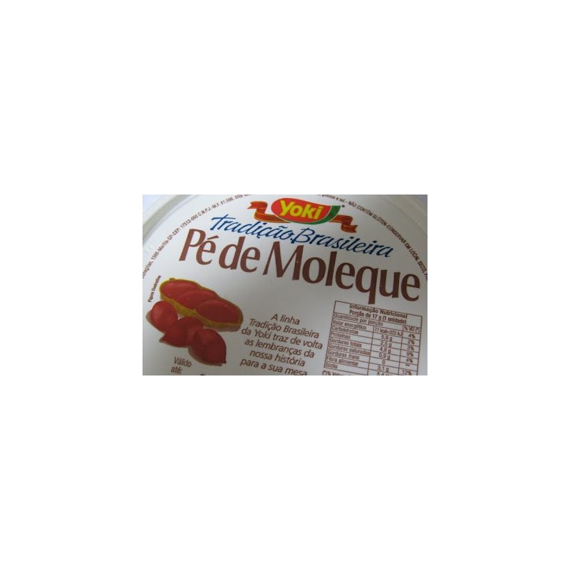 Pe De Moleque Yoki 1 Pote - Peanut Brittle 1
