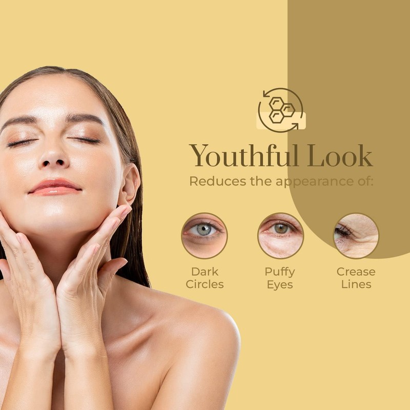 Clear Beauty 24k Gold & Collagen Under Eye Cream -