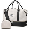 Travel Weekender Duffle Bags for Women: Overnight Bags with Shoe