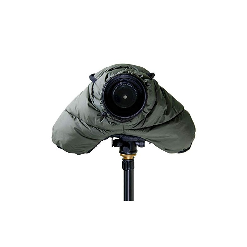 CamRebel Camera Rain Coat Cover, Cold-Proof Warm Cover, Snow or