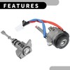 Partuto Ignition Lock Cylinder W/Keys No.81970-3XA00 - Car Ignition Switch