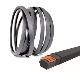 QIJIA Replacement Belt for Lawn Tractor Engine to Deck Belt 5/8" x 147 1/2" for Exmark99-4627 Toro99-4627