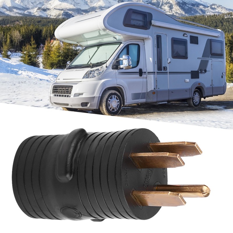 RV Power Cord Adapter 50A Male to 30A Female Connector