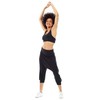 WINSHAPE Women's Fitness Leisure Bustier Functional Sports Bra Sb101 Black