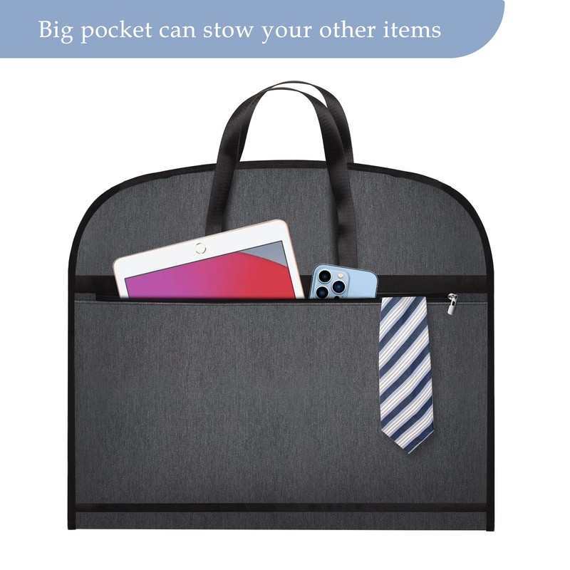Limoomil Heavy Duty Waterproof Garment Bag for Travel, Tear Resistance