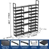 Mavivegue 10 Tiers Shoe Rack Tall Shoe Organizer Shoe Storage