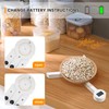 Folding Food Scale,Digital Kitchen Scale,Highly Accurate Compact Small Scale with