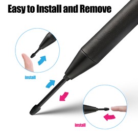 20 PCS Tips for Remarkable 1/2 Pen, Marker Pen Tips Replacement for BOOX Stylus Pen, Note Mac 2/3 Pro, Max Lumi2, Note5, Nova Air C