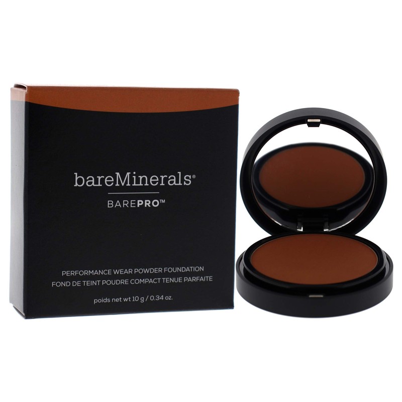 Bare Minerals Barepro Performance Wear Powder Foundation, Cappuccino, 0.35 Oz