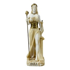 Hera Juno Greek Roman Goddess Queen of Gods Statue Sculpture Figure