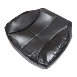 NLQR Replacement Driver Bottom Seat Cover Microfiber Leather Dark Gray Compatible with Dodge Ram 1500 2500 3500 1998 1999 2000 2001 2002