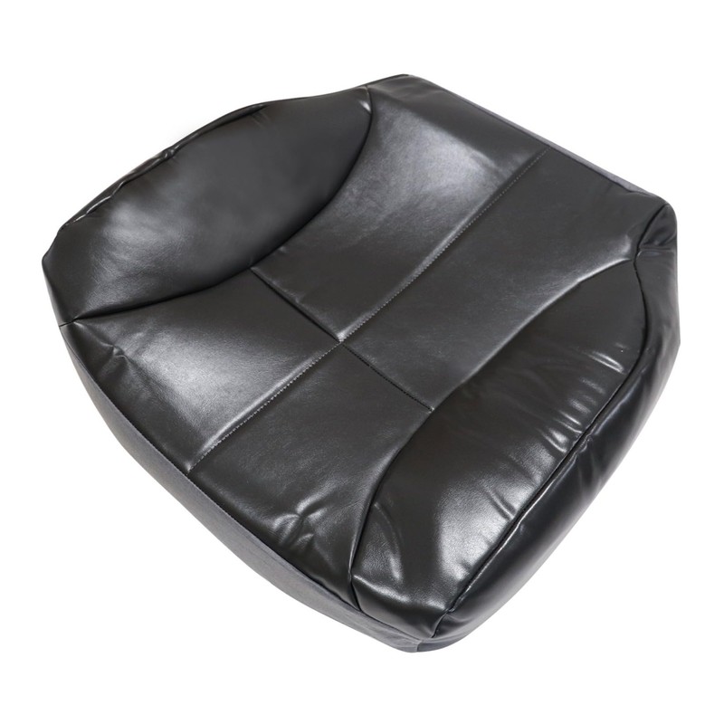 NLQR Replacement Driver Bottom Seat Cover Microfiber Leather Dark Gray
