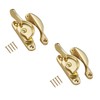 TERF® Traditional Vintage Polished Brass Sash Window Lock Catch Latch
