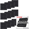 Kenkobahhands Anti-Vibration Rubber Soundproofing Mat, Earthquakeproof Mat, Washing Machine, Raised