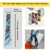 4pcs Purse Scarf For Handbags Silk Head Scarf For Hair