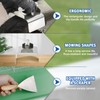 Pcmursal Concrete Curb Trowel, Concrete Curbing Tools, Landscape Curb Trowel
