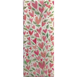 Jillson & Roberts 20" x 30" Printed Gift Tissue, Love Grows Hearts (24 Folded Sheets)