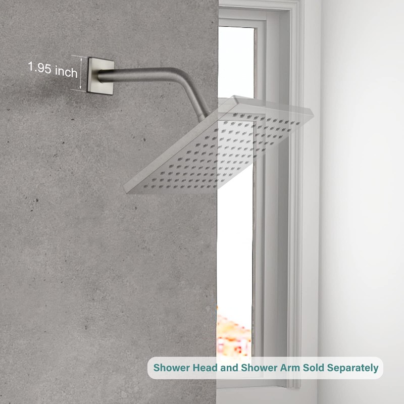 Heyalan Shower Arm Flange Plate,1pc Modern Shower Escutcheon Cover Plate