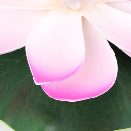 Ausla Solar-Poolleuchte, LED-Blume mit Farbwechsel, Schwimmende Lampe, Ideal für die Garten-Pool-Dekoration (PINK)