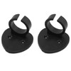 Maxmoral 2PCS Heart Shaped Mic Stand Hooks 32mm Microphone Bracket