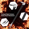 Lytool 14" Nail Puller & Cats Paw Pry Bar, Heavy
